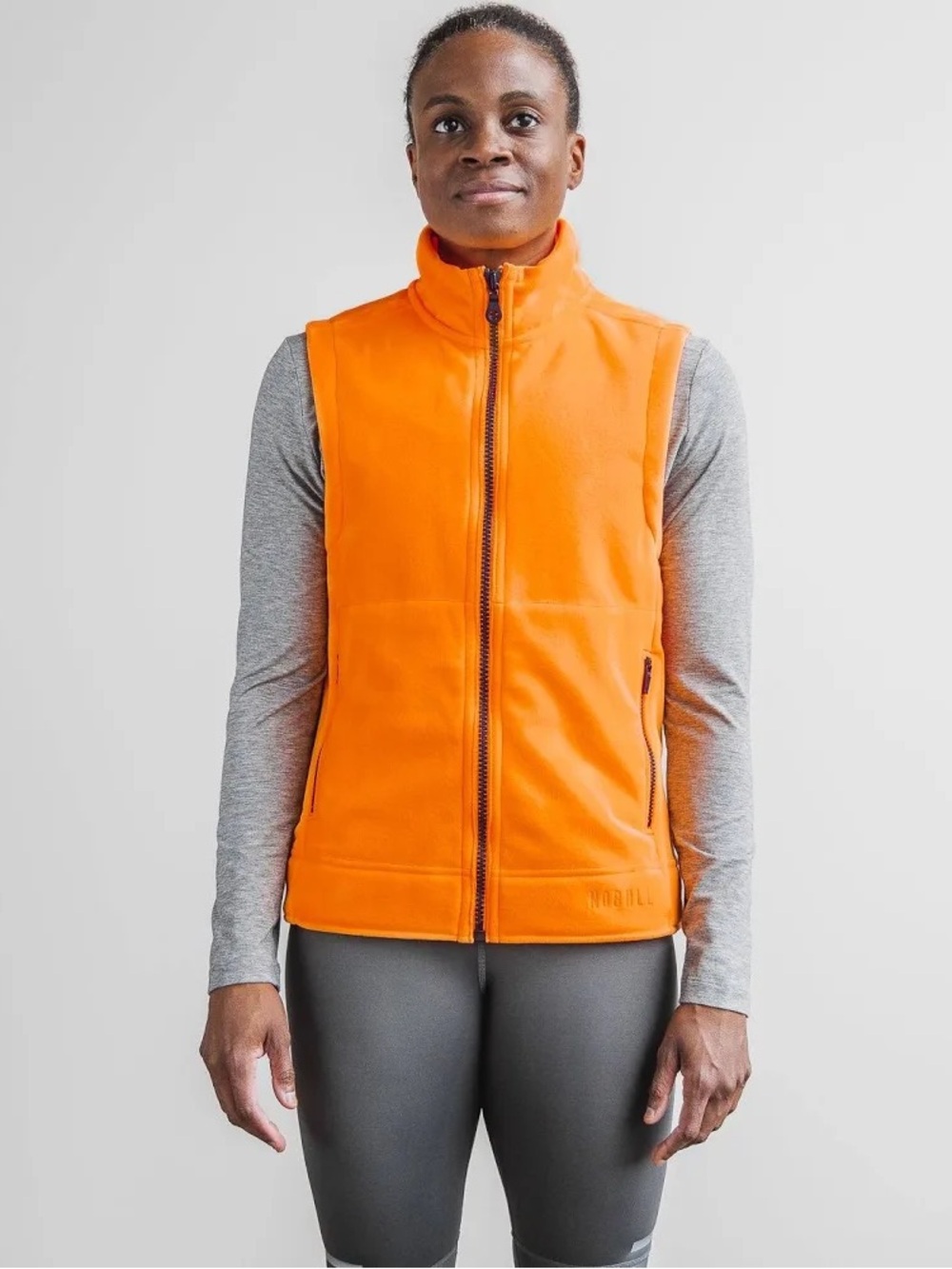 NOBULL Women's Polartec Wind Pro Arctic Vest, size Medium like NEW